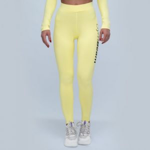 GymBeam Dámske legíny Advanced Lemon  XS