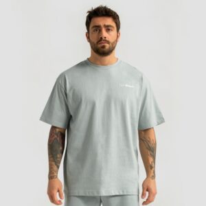 GymBeam Tričko Oversized Limitless Eucalypt  XXLXXL