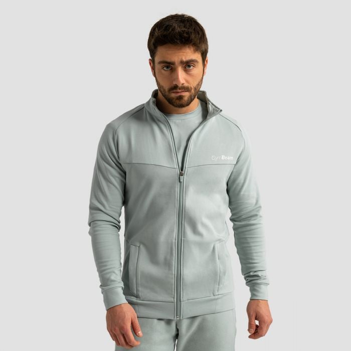 GymBeam Mikina so zipsom Limitless Eucalypt XXXLXXXL