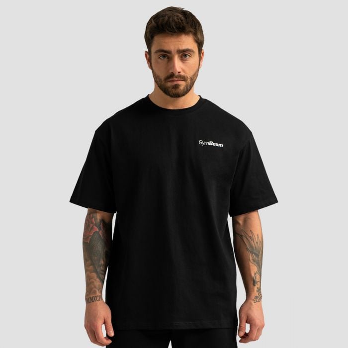 GymBeam Tričko Oversized Limitless Black XXXLXXXL