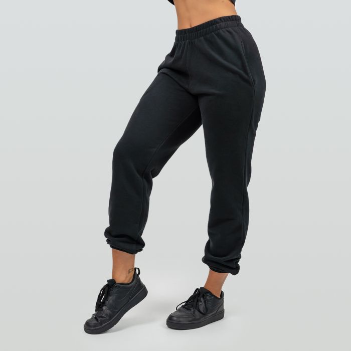 NEBBIA Dámske Oversize tepláky Gym Time Black XSXS